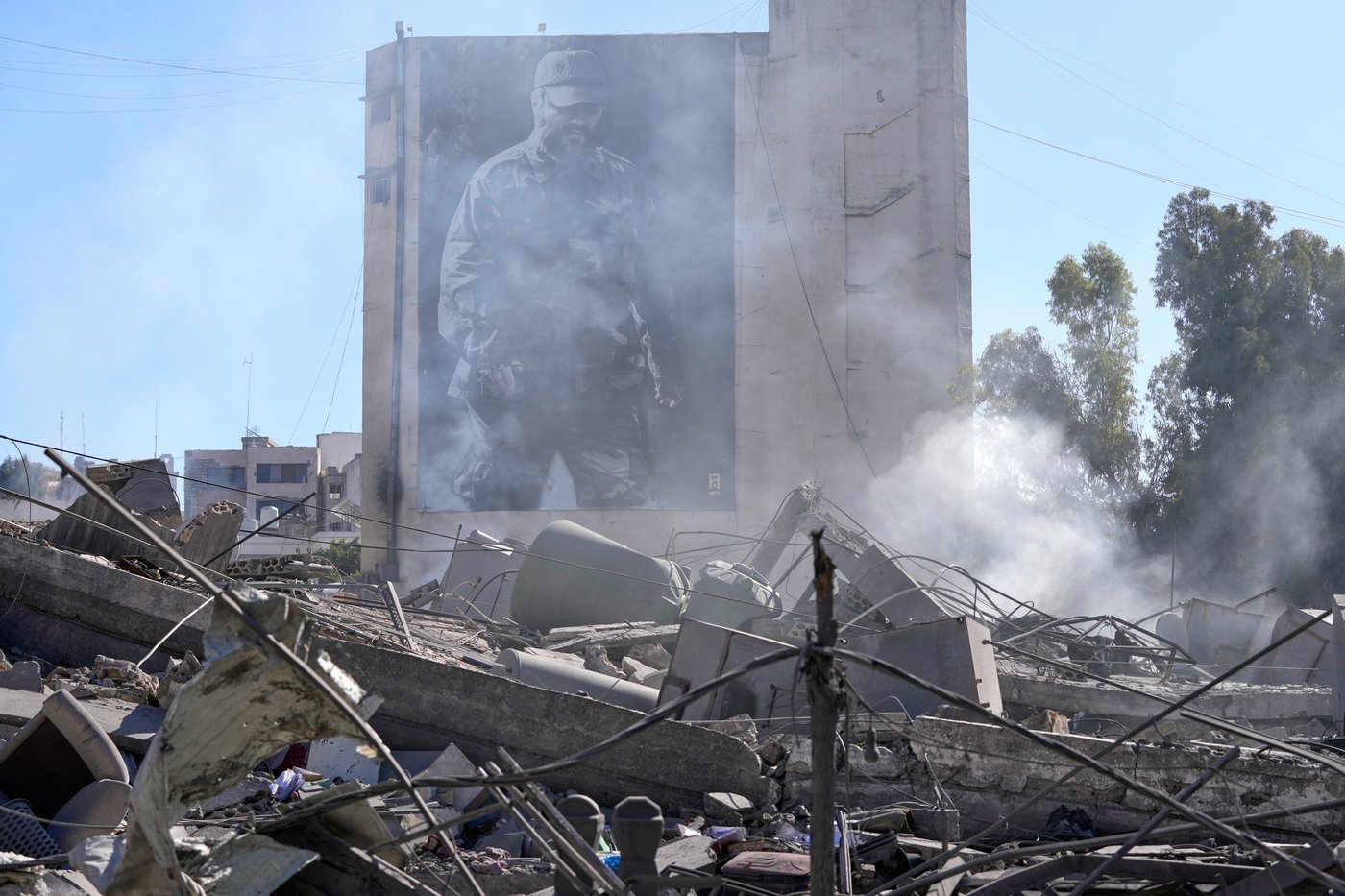 Photos show people fleeing and buildings wrecked after Israeli strikes in Lebanon | iNFOnews.ca