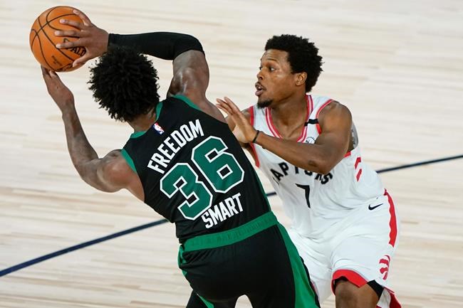 Raptors guard Kyle Lowry listed as available for Game 1 versus Celtics | iNFOnews.ca