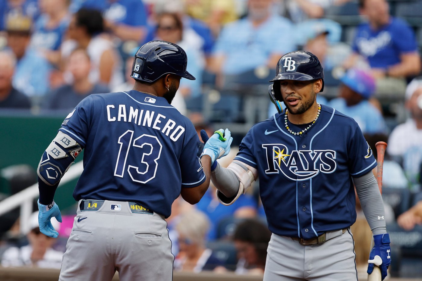 Rays' Junior Caminero becomes youngest player since at least 1900 to homer in six straight games | iNFOnews.ca