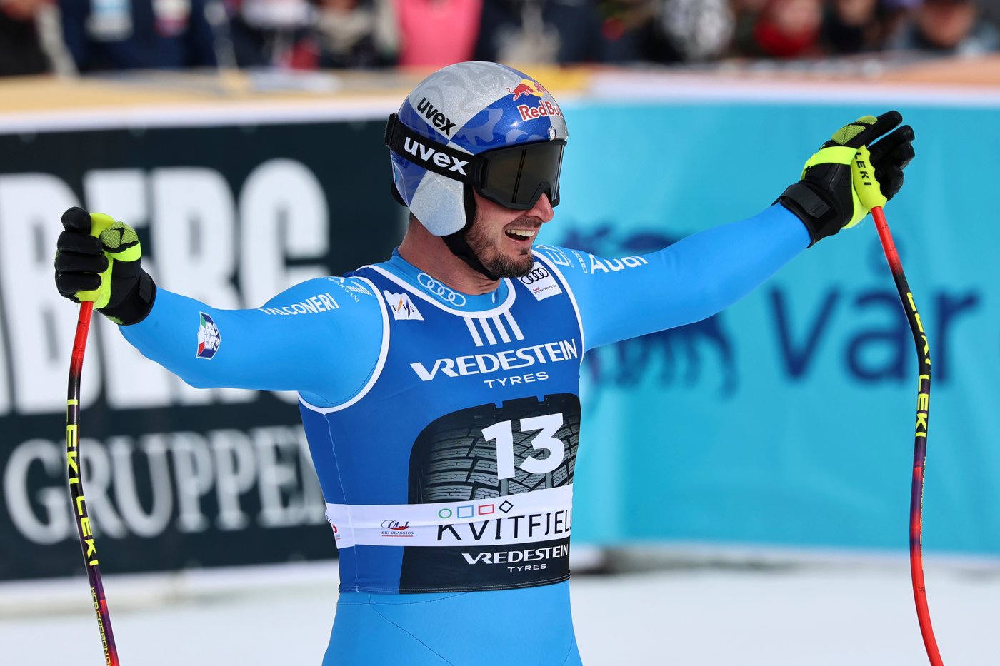 Dominik Paris takes back-to-back wins as Italy goes 4-from-4 at World Cup finals in Norway | iNFOnews.ca