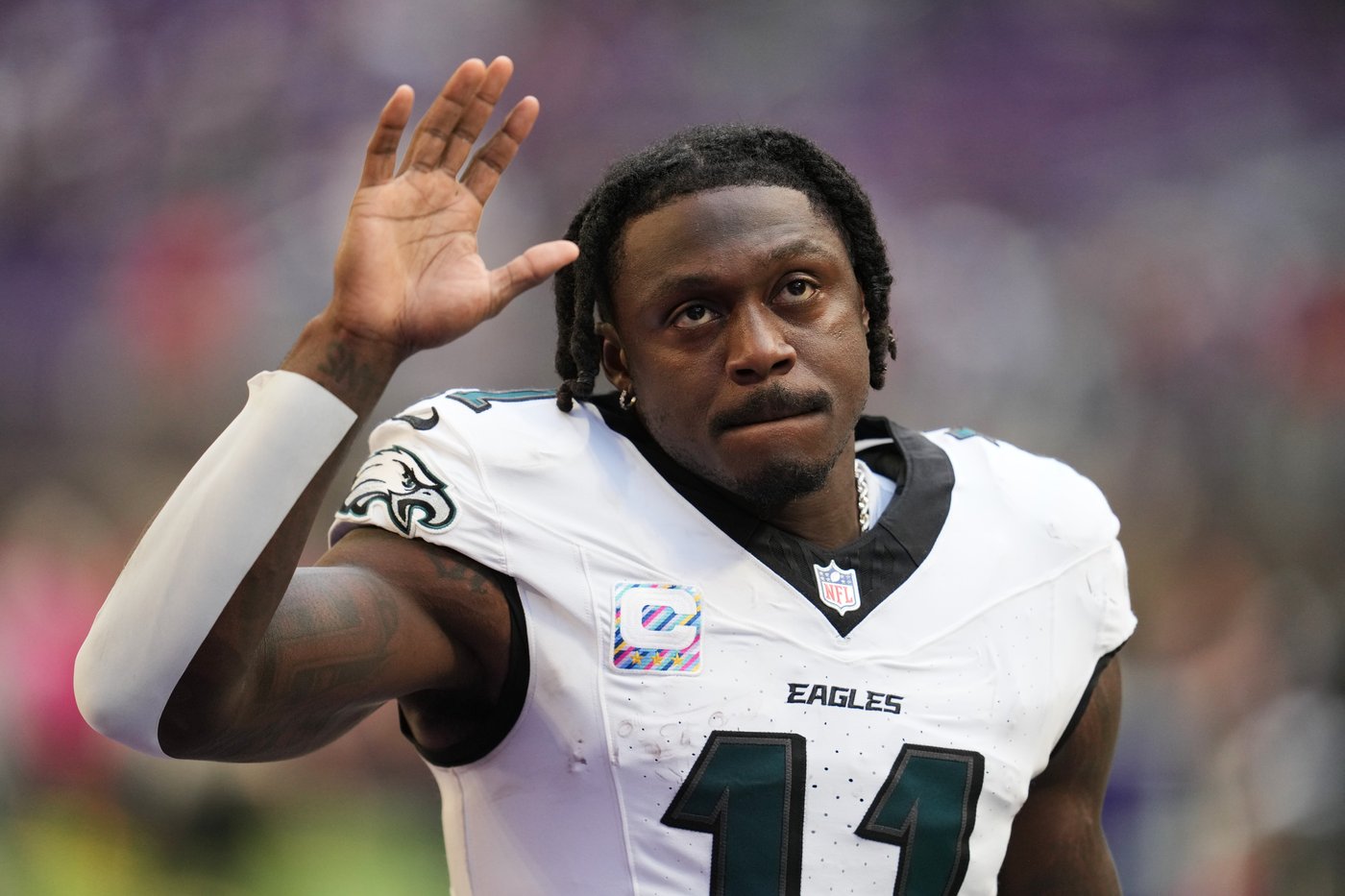 Eagles star A.J. Brown seeks bigger role heading into matchup with high-powered Lions | iNFOnews.ca