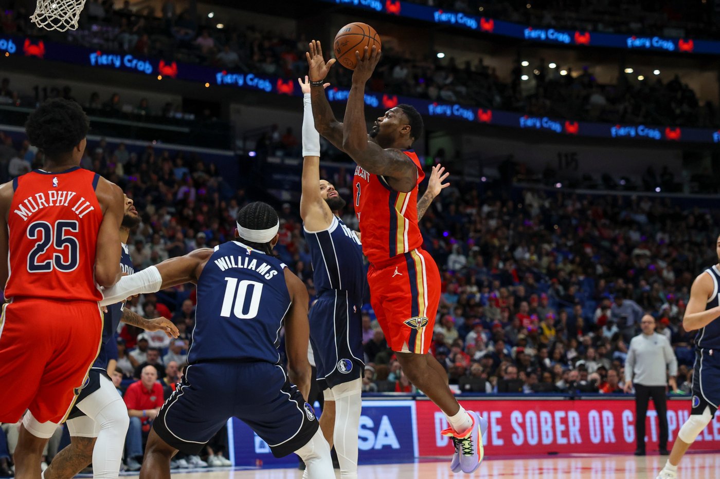 Zion Williamson scores 24 to lead Pelicans over Mavericks for 5th straight win | iNFOnews.ca