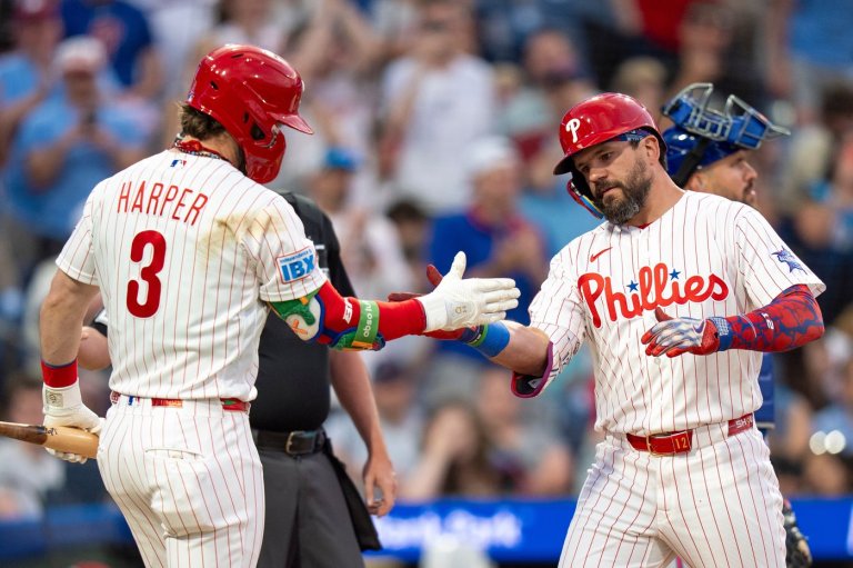 Phantastic performances: Phillies' Shwarber homers twice in an inning, Harper hits for cycle vs Mets | iNFOnews.ca