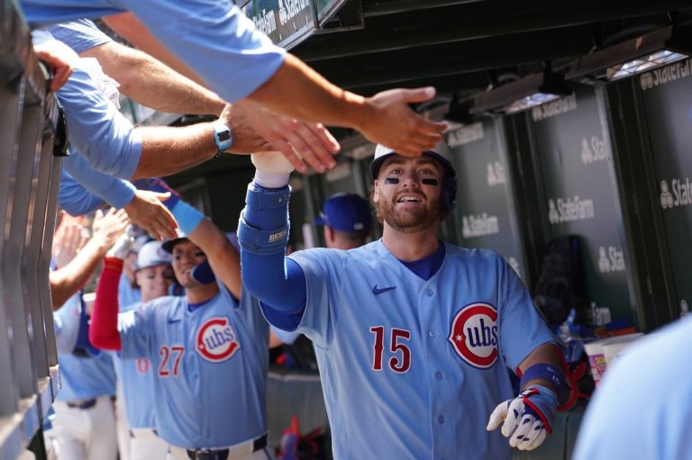 Carson Kelly has grand slam and career-high 6 RBIs as Cubs rout Blue Jays 16-2 | iNFOnews.ca