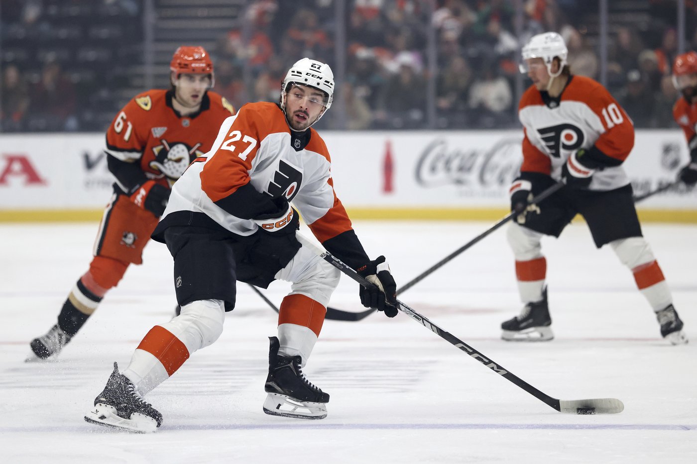 Noah Cates extends goal-scoring streak to 5 games as Flyers beat Ducks 3-1 | iNFOnews.ca Noah Cates extends goal-scoring streak to 5 games as Flyers beat Ducks 3-1 | iNFOnews.ca