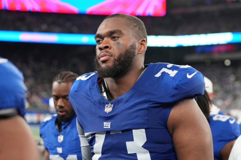 Evan Neal practices with the Giants. He's still not sure he'll play for them again | iNFOnews.ca