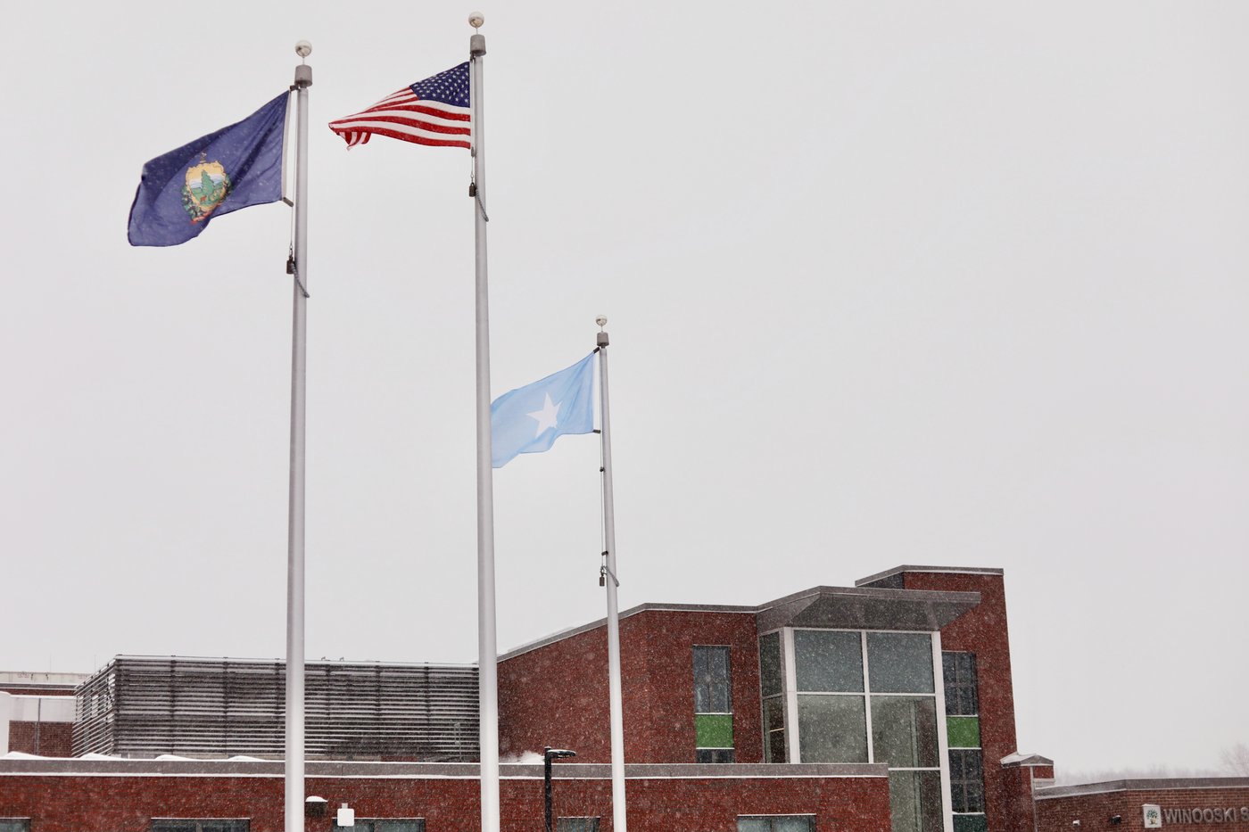 Somali flag flown outside Vermont school building over Trump 'garbage' slur brings threats | iNFOnews.ca Somali flag flown outside Vermont school building over Trump 'garbage' slur brings threats | iNFOnews.ca