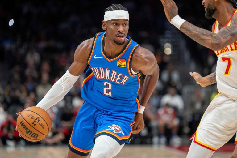Holmgren scores 31 points, Gilgeous-Alexander has 30 to lead Oklahoma City past the Hawks 117-100 | iNFOnews.ca Holmgren scores 31 points, Gilgeous-Alexander has 30 to lead Oklahoma City past the Hawks 117-100 | iNFOnews.ca