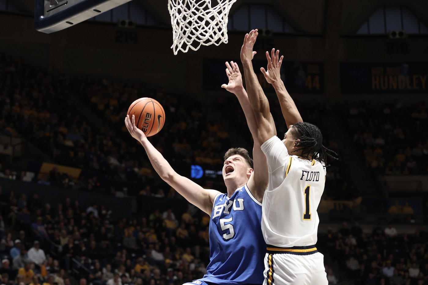 Huff, Lorient lead West Virginia past No. 19 BYU, 79-71 | iNFOnews.ca