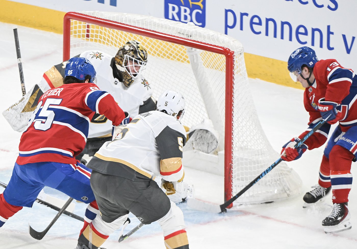 Evans scores in overtime to lift Canadiens past Golden Knights 3-2 | iNFOnews.ca