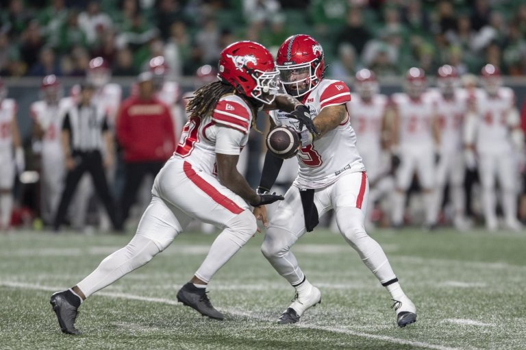Stampeders continue playoff pursuit with third straight win, beat Roughriders 37-31 | iNFOnews.ca