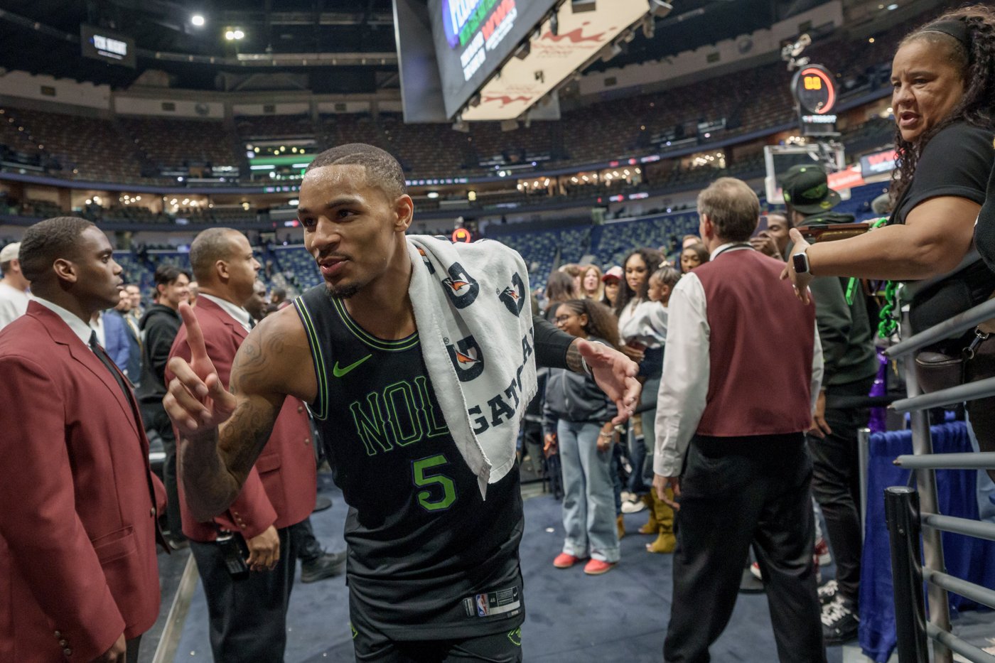 Dejounte Murray returns to the NBA in triumph more than a year after a major injury | iNFOnews.ca Dejounte Murray returns to the NBA in triumph more than a year after a major injury | iNFOnews.ca