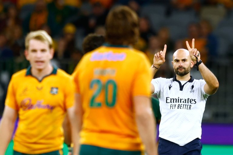 Australia center Hunter Paisami banned 4 weeks for dangerous tackle in chaotic win over Springboks | iNFOnews.ca
