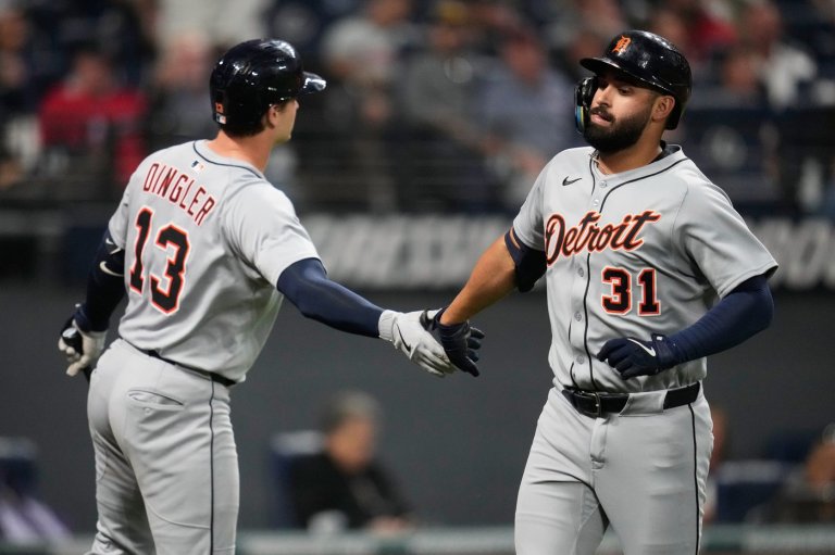 Tigers beat Guardians 4-2 to end 8-game skid and move back into tie for AL Central lead | iNFOnews.ca