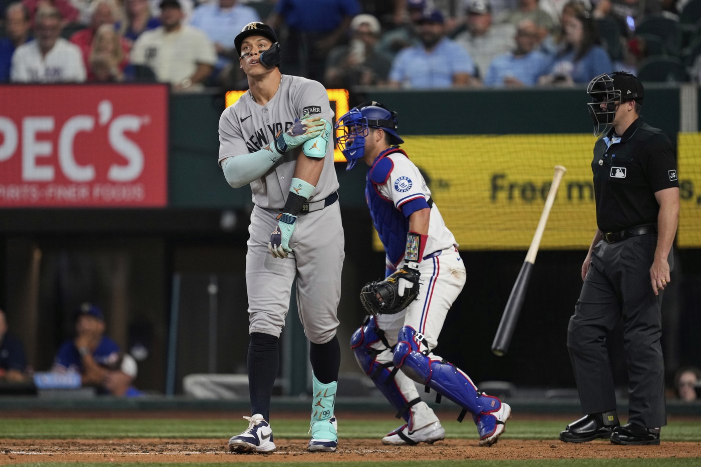 Yankees snap 5-game skid after Paul Goldschmidt's pinch homer to avoid rare sweep in Texas | iNFOnews.ca