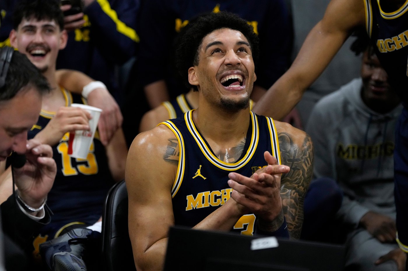 Michigan's Yaxel Lendeborg and Dusty May and Illinois' Keaton Wagler take top AP All-Big Ten honors | iNFOnews.ca