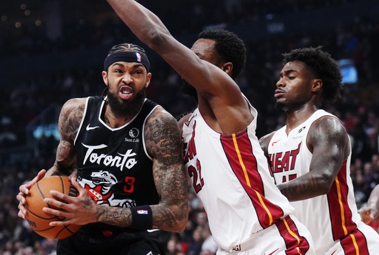Ingram has season-high 38 points as Raptors rout Heat; Toronto closes in on playoffs | iNFOnews.ca