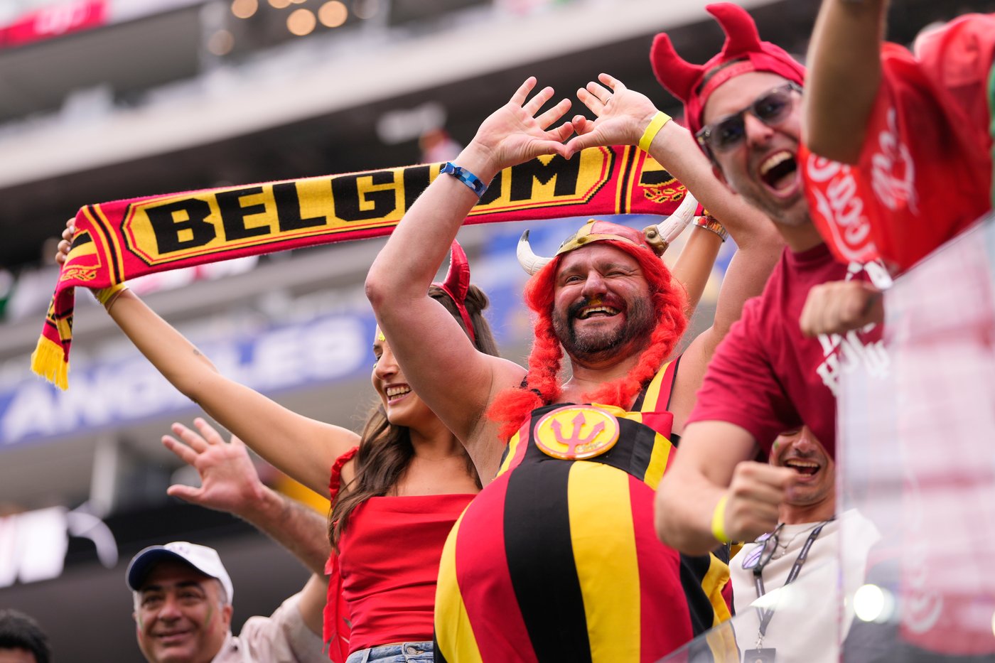 World Cup fans flood stadiums and fan zones with dazzling costumes, facepaint and flags - in photos | iNFOnews.ca