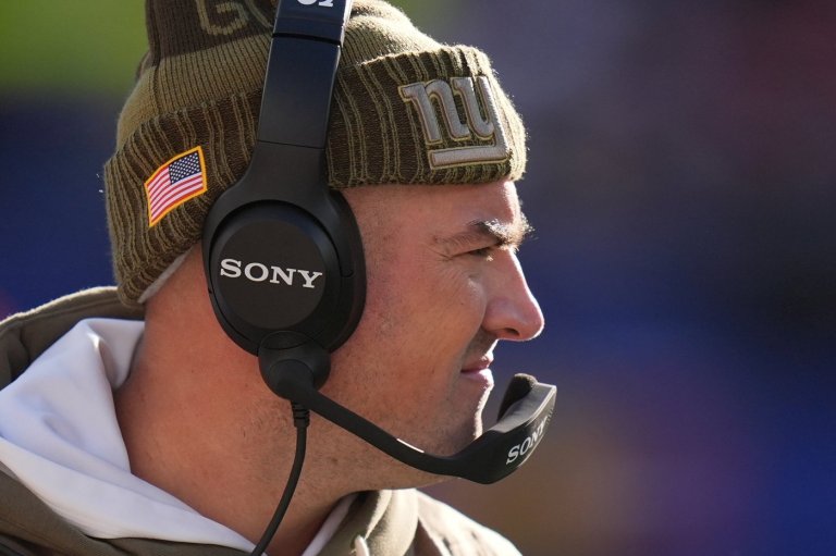 Interim coach Mike Kafka has no regrets about aggressive fourth-down call in Giants' loss to Lions | iNFOnews.ca