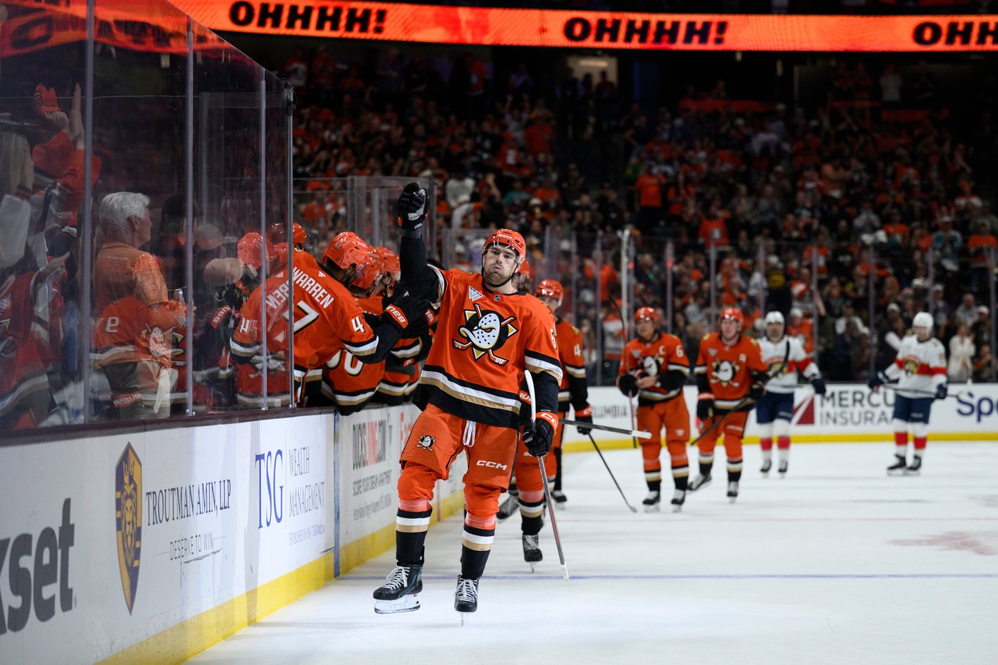 Mikael Granlund scores in OT, Cutter Gauthier gets 2 goals in Ducks' 3-2 win over Panthers | iNFOnews.ca