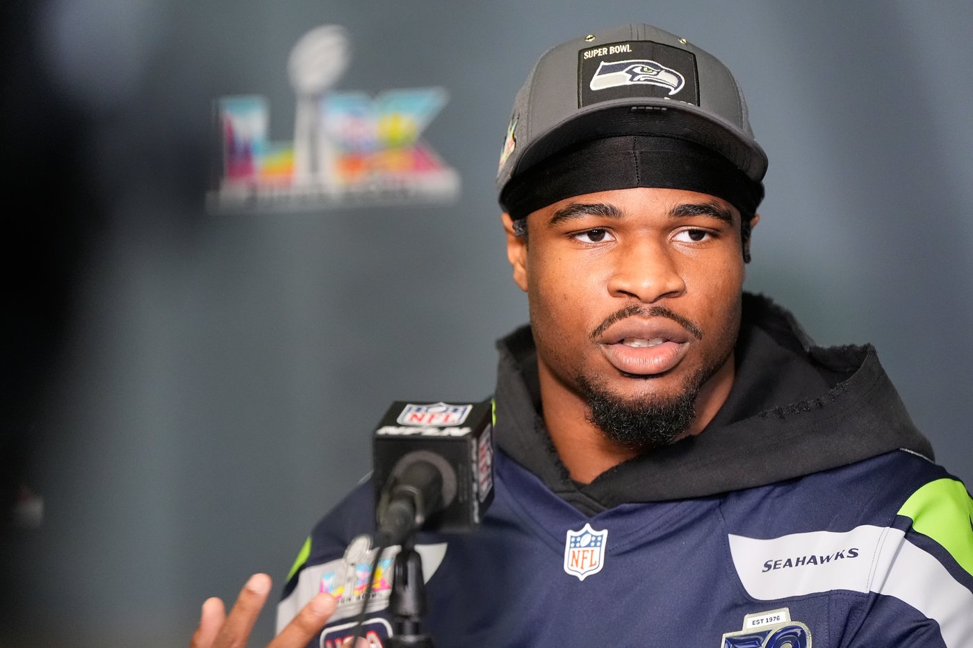 Seahawks rookie safety Nick Emmanwori expects to play in Super Bowl after injuring ankle in practice | iNFOnews.ca
