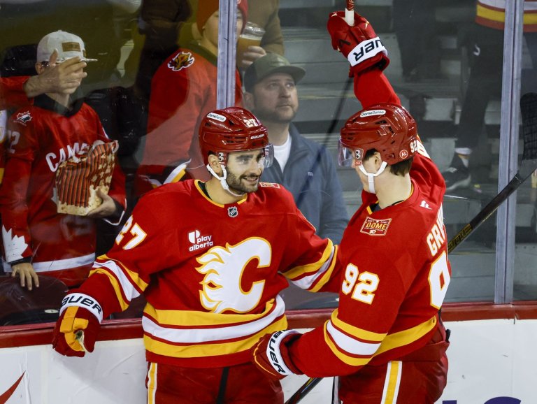 Coronato has four-point night as Calgary Flames dump Seattle Kraken 6-2 | iNFOnews.ca