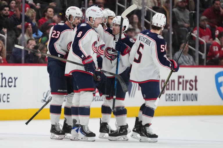 Zach Werenski scores in shootout to lead Blue Jackets over Red Wings 4-3 | iNFOnews.ca