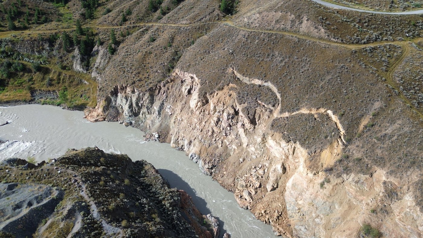 B.C. First Nations raise alarm over Chilcotin River landslide risk | iNFOnews.ca