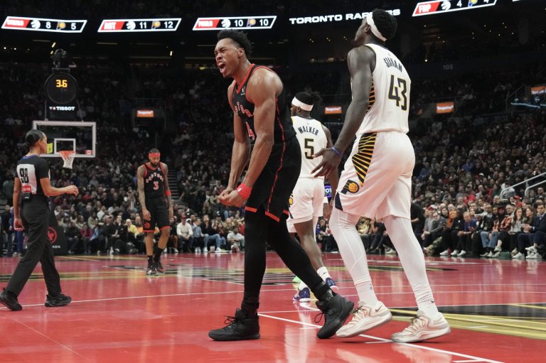 Ingram's last-second shot keeps Raptors' streak alive with 97-95 win over Pacers | iNFOnews.ca