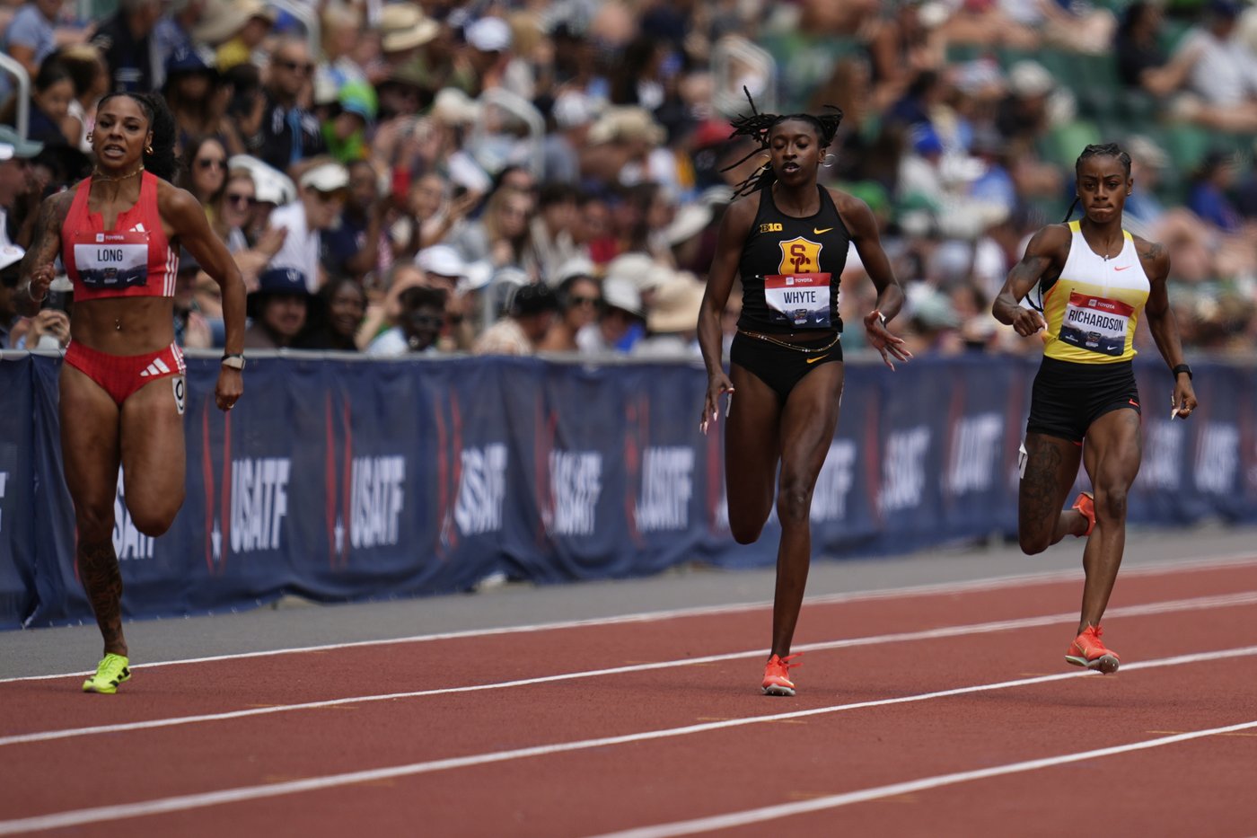 Sha'Carri Richardson narrowly misses qualifying for 200-meter final, ending her US championships | iNFOnews.ca Sha'Carri Richardson narrowly misses qualifying for 200-meter final, ending her US championships | iNFOnews.ca