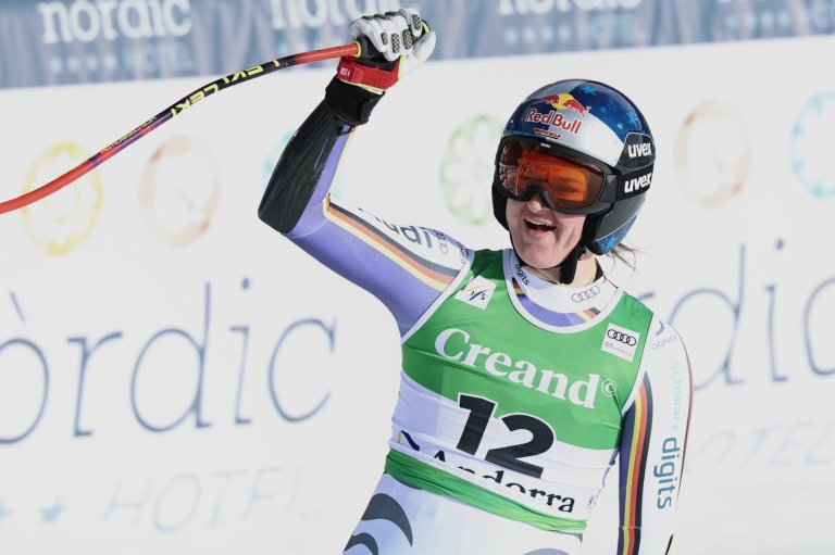 German skier Emma Aicher wins super-G as fight for World Cup discipline title heats up | iNFOnews.ca