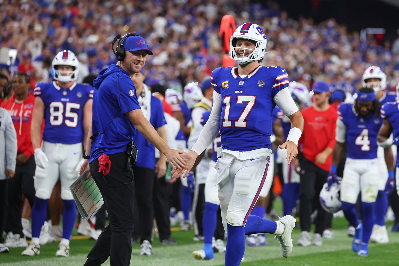 Joe Brady's aggressive approach to Bills offense validated in Josh Allen's production through 2 wins | iNFOnews.ca Joe Brady's aggressive approach to Bills offense validated in Josh Allen's production through 2 wins | iNFOnews.ca