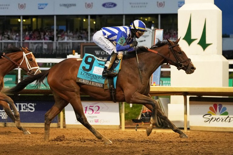 Always a Runner wins the 152nd Kentucky Oaks, the first to run under the lights in prime time | iNFOnews.ca