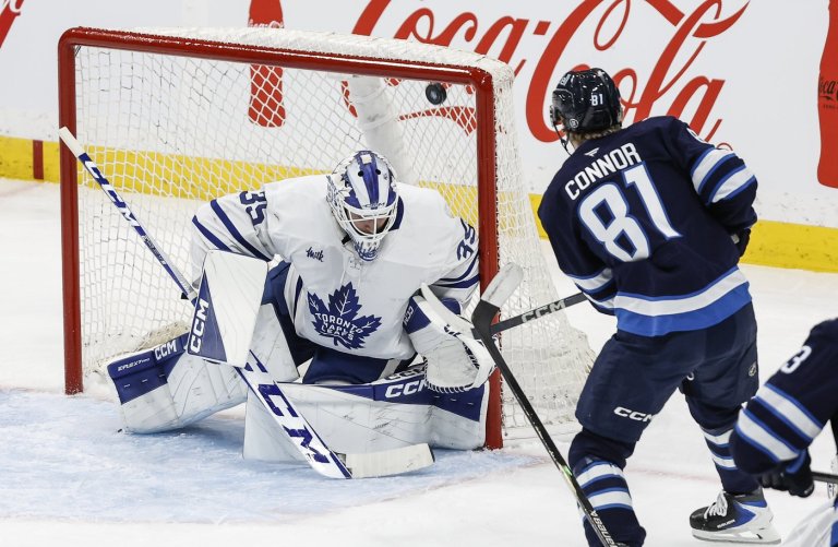 Domi scores in OT as Leafs rally to snap Jets' win streak with 4-3 win | iNFOnews.ca