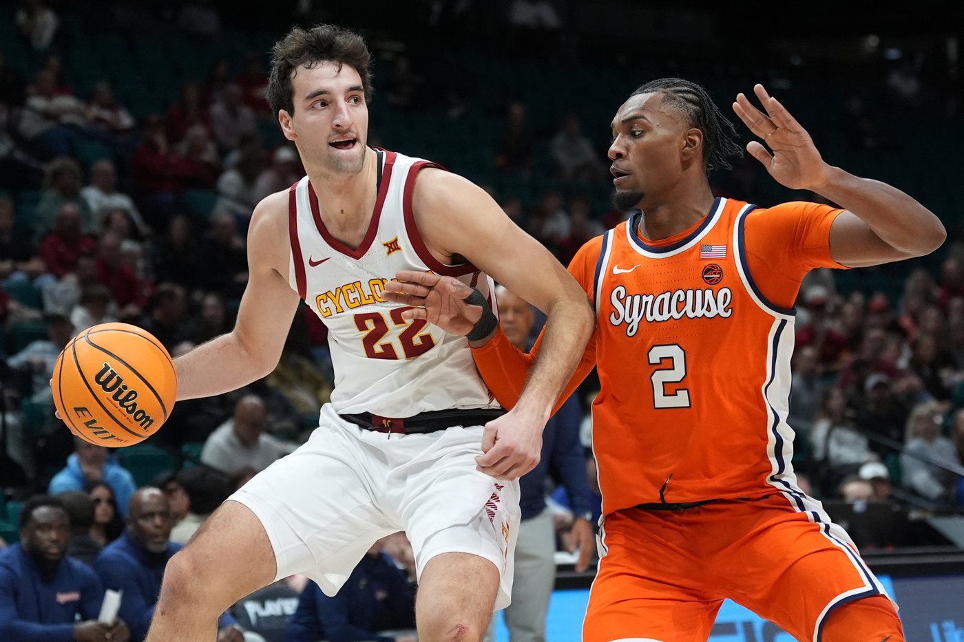Milan Momcilovic scores 24, leads No. 15 Iowa State over Syracuse 95-64 at Players Era | iNFOnews.ca Milan Momcilovic scores 24, leads No. 15 Iowa State over Syracuse 95-64 at Players Era | iNFOnews.ca
