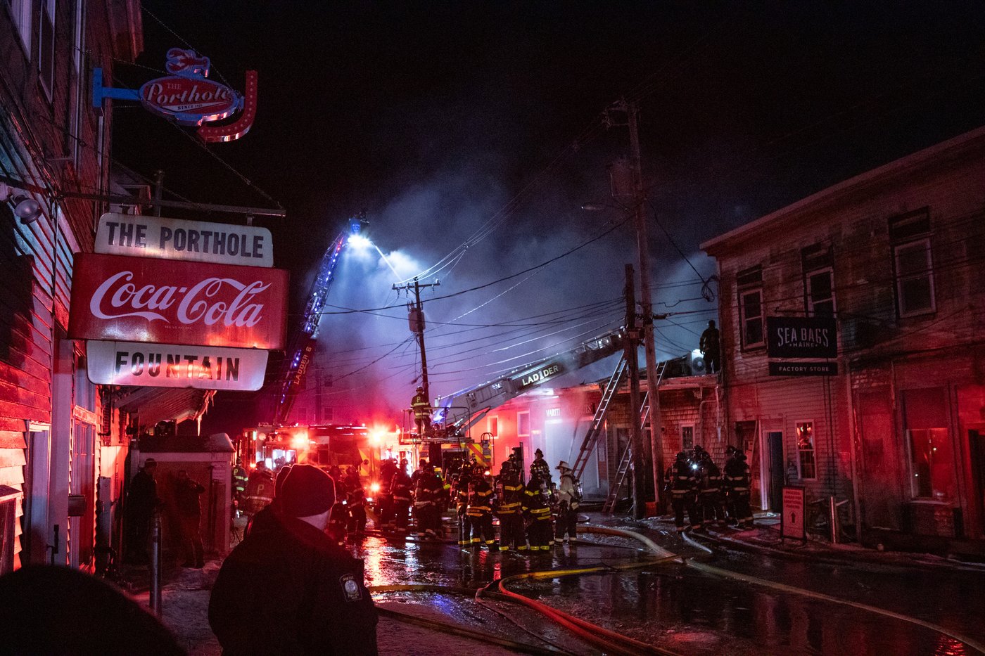 Fire in Old Port of Portland, Maine, damages its historic waterfront and sinks at least 1 boat | iNFOnews.ca Fire in Old Port of Portland, Maine, damages its historic waterfront and sinks at least 1 boat | iNFOnews.ca