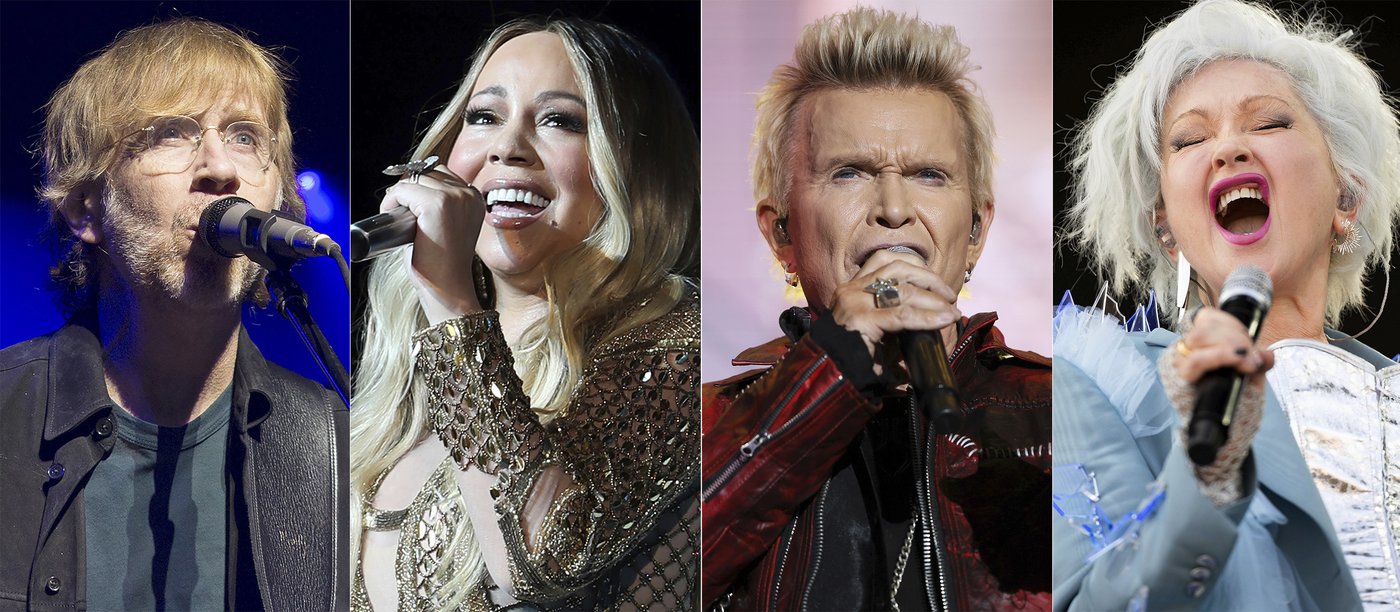 Mariah Carey, Chubby Checker, Cyndi Lauper, OutKast and Phish get Rock Hall nominations | iNFOnews.ca Mariah Carey, Chubby Checker, Cyndi Lauper, OutKast and Phish get Rock Hall nominations | iNFOnews.ca