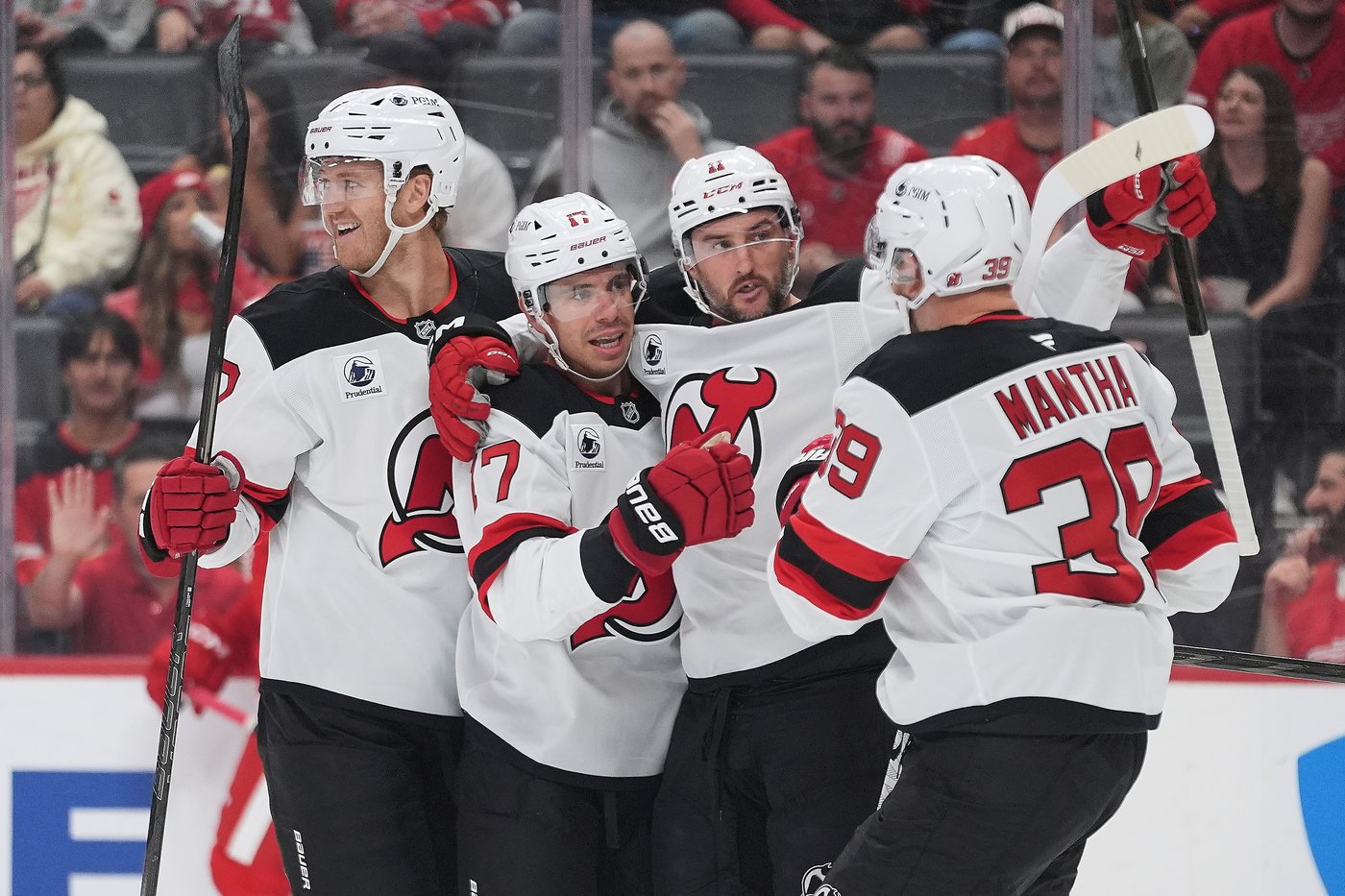 Jack Hughes scores on a breakaway in OT, lifts Devils to a 5-4 win over Red Wings | iNFOnews.ca Jack Hughes scores on a breakaway in OT, lifts Devils to a 5-4 win over Red Wings | iNFOnews.ca