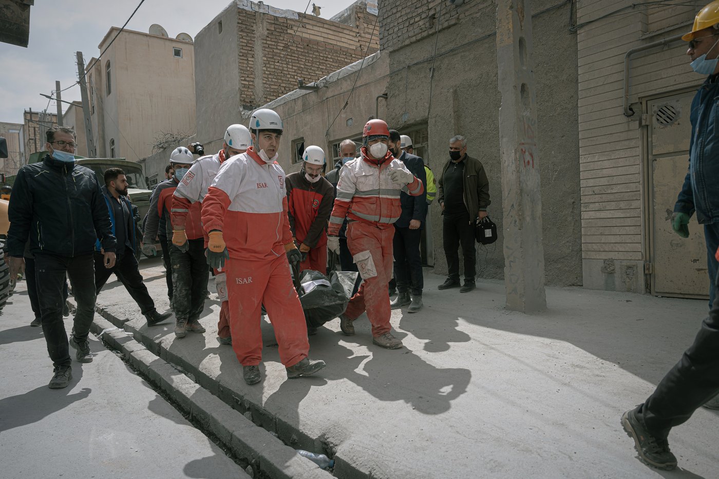 Photos show destruction in northwest Iran after strike hits a residential building | iNFOnews.ca
