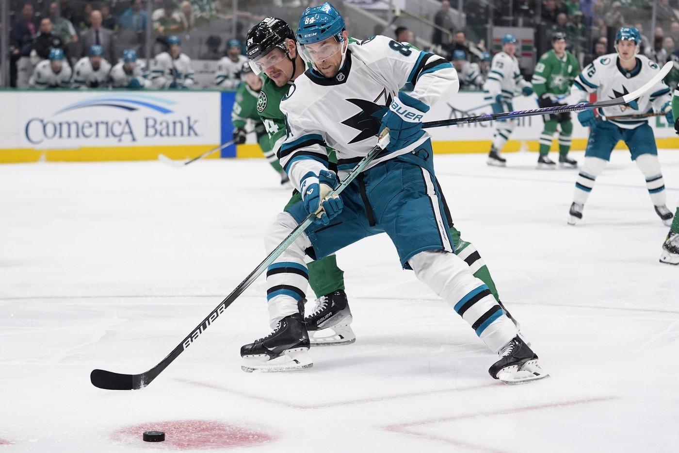 Stars remain undefeated with a 3-2 shootout win over Sharks after trailing for 1st time this season | iNFOnews.ca Stars remain undefeated with a 3-2 shootout win over Sharks after trailing for 1st time this season | iNFOnews.ca