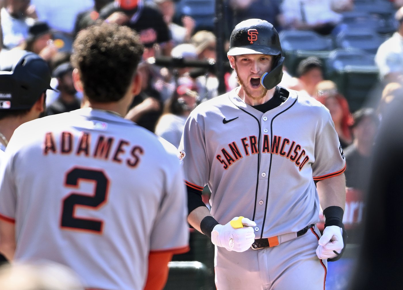 Adell's bases-clearing double in a 4-run 9th helps Angels beat Giants 5-4 | iNFOnews.ca