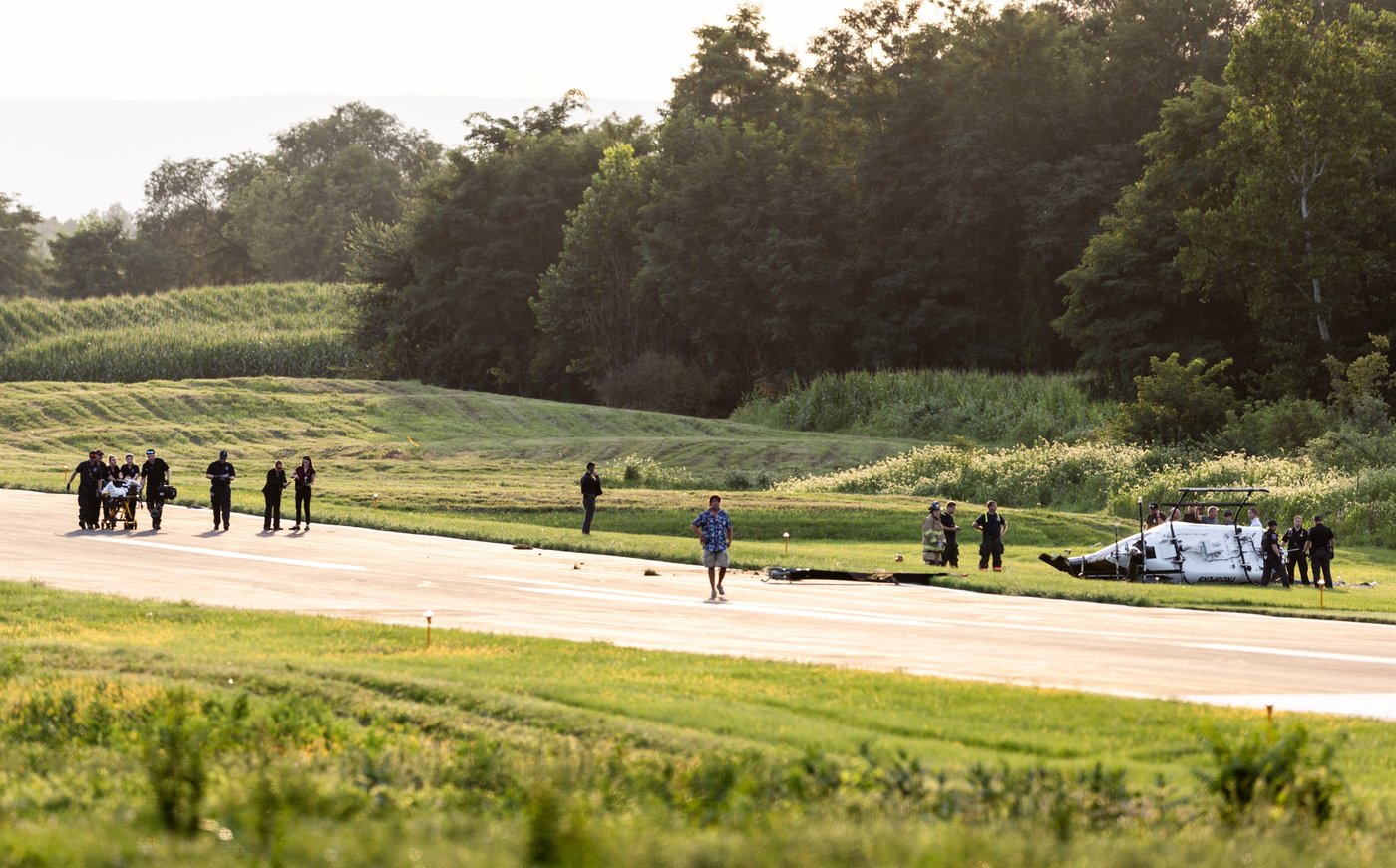 Data cards retrieved from plane and helicopter that collided in deadly Pennsylvania airport crash | iNwheels