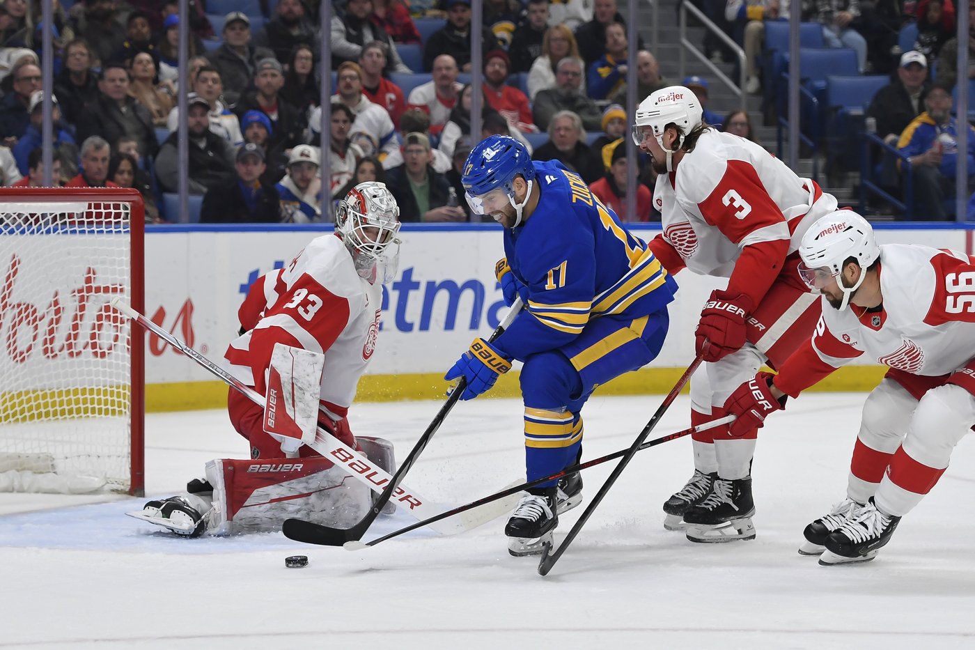 Red Wings snap 5-game losing streak with a 6-5 shootout win over the Sabres | iNFOnews.ca