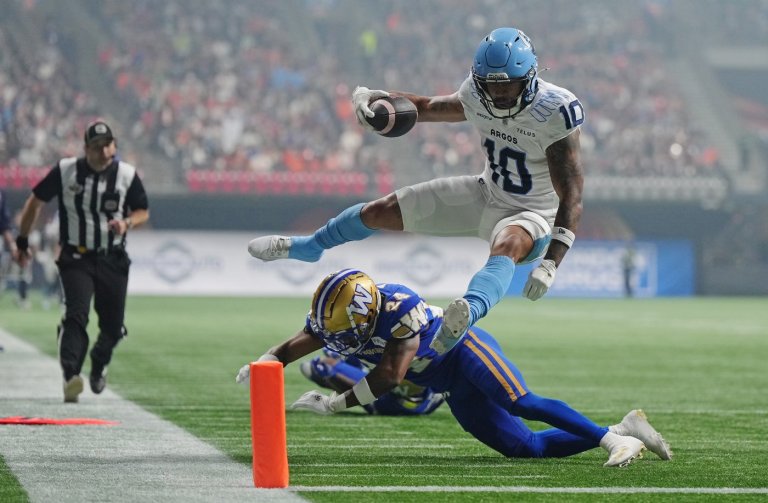 Veteran Argos receiver Mital paying attention to detail during training camp | iNFOnews.ca