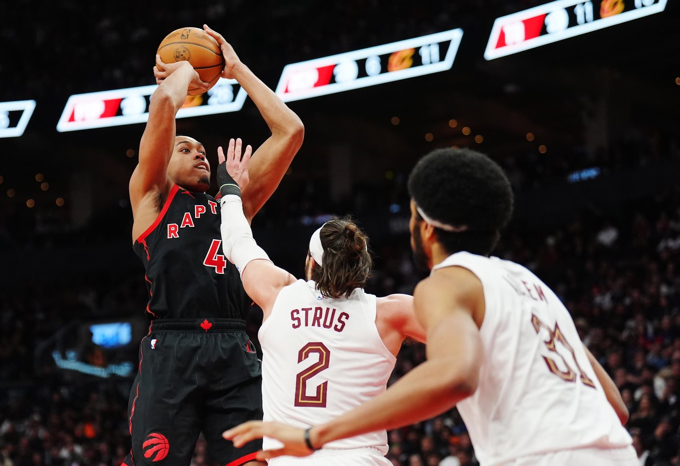 Career Highs: Barnes, Barrett and Murray-Boyles power Raptors to 126-104 rout of Cavs | iNFOnews.ca