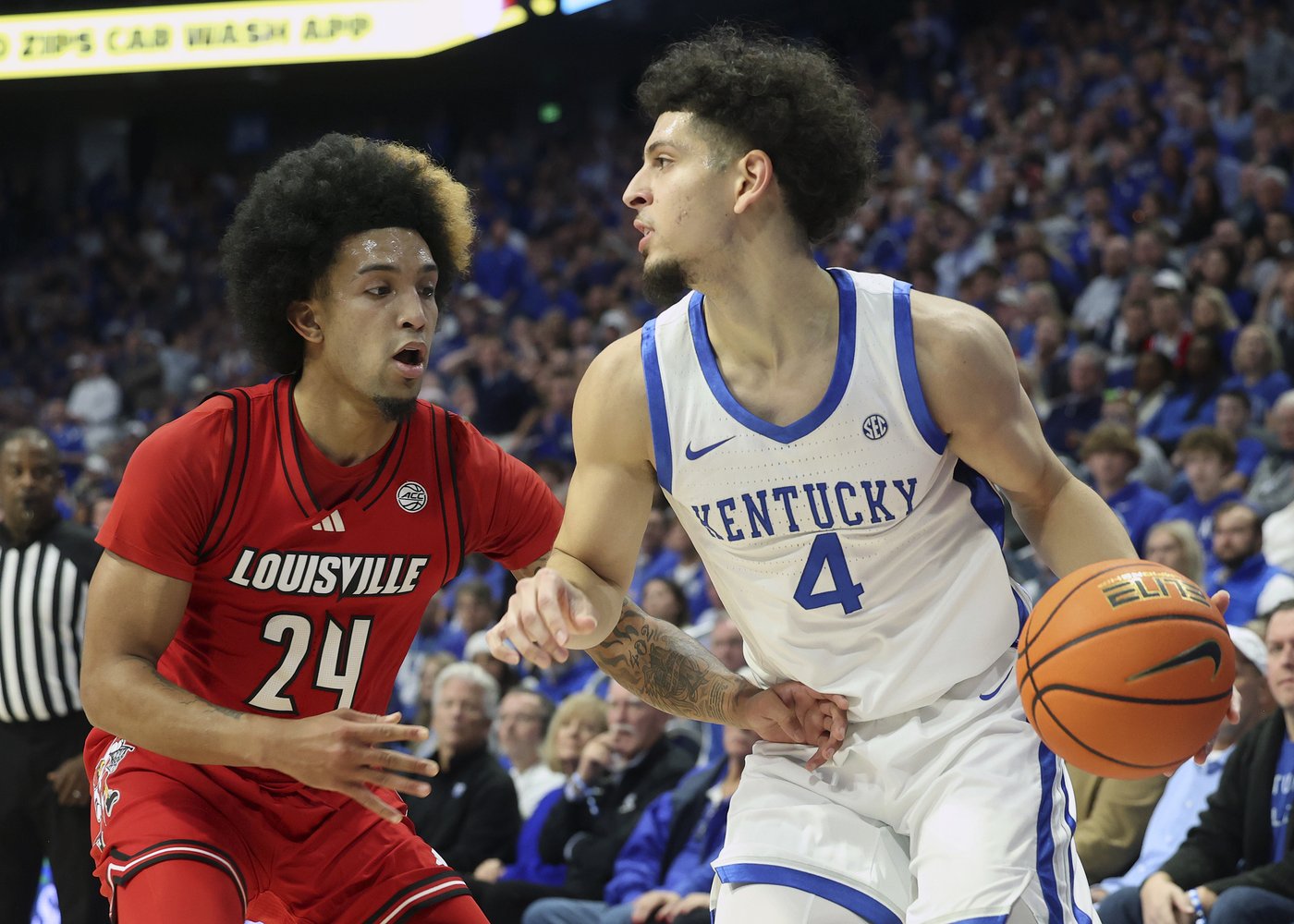 Lamont Butler scores career-high 33 points to help No. 5 Kentucky beat rival Louisville 93-85 | iNFOnews.ca Lamont Butler scores career-high 33 points to help No. 5 Kentucky beat rival Louisville 93-85 | iNFOnews.ca