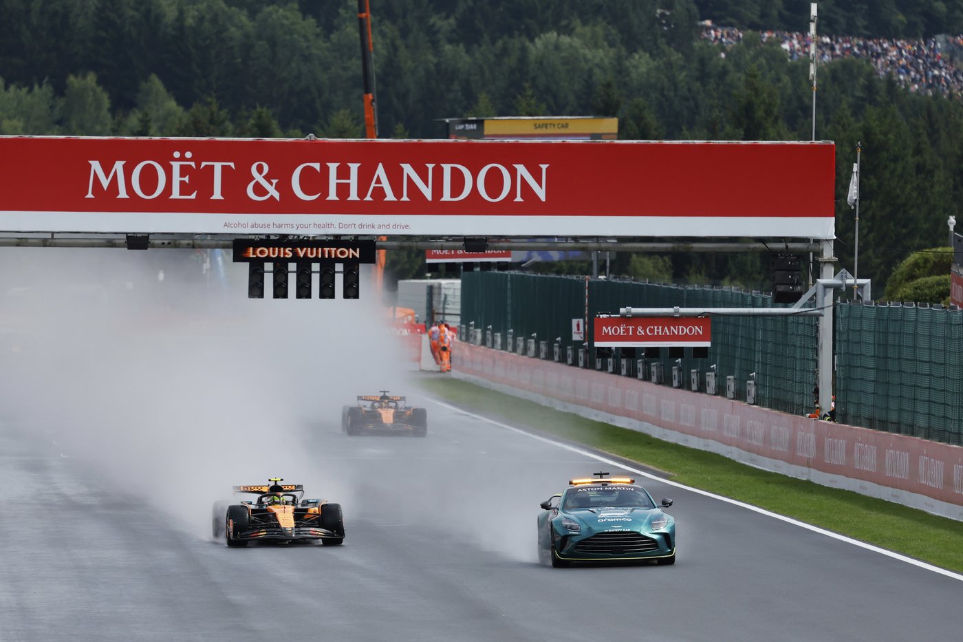 Delayed start at Belgian Grand Prix highlights Formula 1's challenge with racing in the rain | iNFOnews.ca Delayed start at Belgian Grand Prix highlights Formula 1's challenge with racing in the rain | iNFOnews.ca