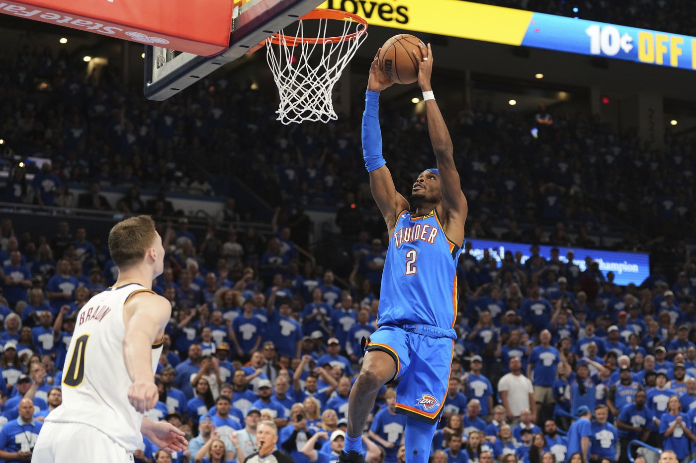 Shai Gilgeous-Alexander sheds stoic approach as he leads Thunder to Game 7 win | iNFOnews.ca