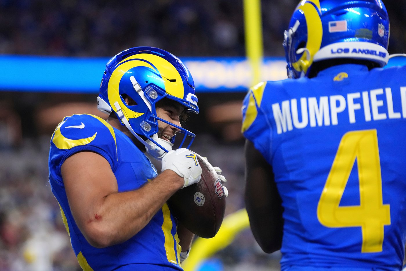 All-Pro Rams WR Puka Nacua leaves practice early with calf injury | iNFOnews.ca All-Pro Rams WR Puka Nacua leaves practice early with calf injury | iNFOnews.ca