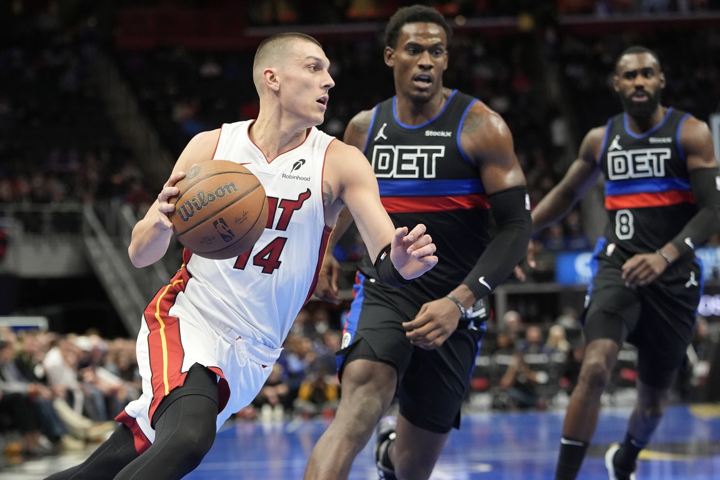 Pistons win first NBA Cup game after Heat call phantom timeout in overtime | iNFOnews.ca